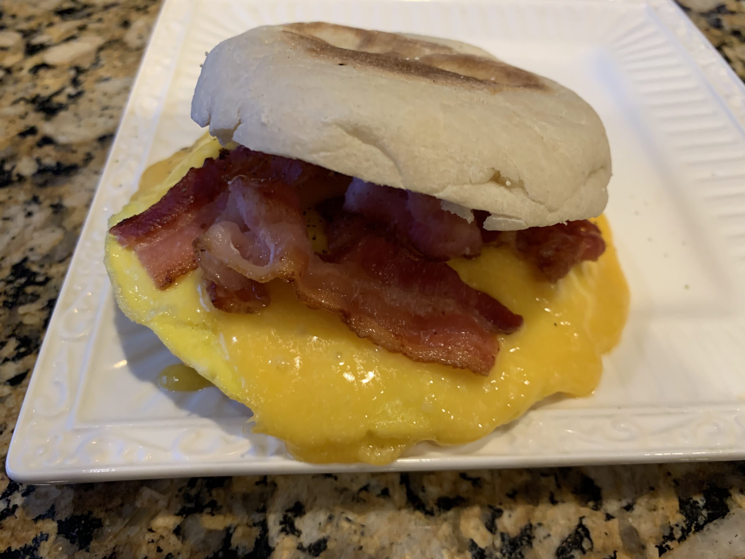 Bacon, Egg & Cheese English Muffin Ginny's Recipe Collection