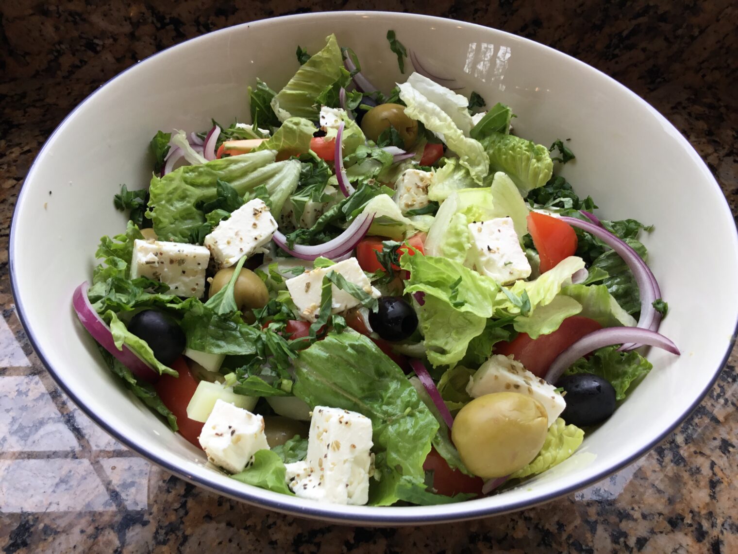 Greek Village Salad Ginny's Recipe Collection